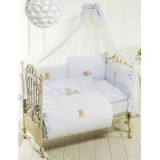 Постельный комплект Feretti Sestetto Long Sleepy Bears Blue